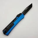 Microtech Glykon Blue Handle w/ Black Tanto M390MK 185-1BL (Consignment)