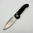 Microtech Knives LUDT Gen III Stonewash Drop Point w/ Black Handle 1135-10 (Consignment)