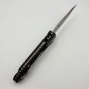 Microtech Knives LUDT Gen III Stonewash Tanto w/ Black Handle 1136-10 (Consignment)