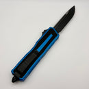 Microtech Scarab 2 Gen 3 Spine Fluted S/E Tactical Standard w/ Blue Handle 1278-1BL (Consignment)