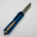 Microtech Scarab 2 Gen 3 Blue Handles w/ D/E-S Apocalyptic M390MK 1180-10APBL (Consignment)