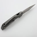 Reate Knives T3500 Titanium w/ Dark Matter Red Carbon Inlay & M390
