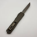 Factory Blem Microtech Ultratech Gen IV S/E Apocalyptic Standard w/ Natural Clear Handle 11214-10APNC
