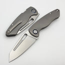 Kunwu Verta Geronimo Orange Peel Titanium Handle w/ Vanax B718T-2A