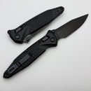 Microtech Socom Ram-Lok DLC Shadow w/ Aluminum Frag Handles & S/E M390MK Signature Series 160RL-1DLCTFRSH