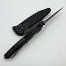 Microtech Socom Ram-Lok DLC Shadow w/ Aluminum Frag Handles & S/E M390MK Signature Series 160RL-1DLCTFRSH