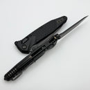Microtech Socom Ram-Lok DLC Shadow w/ Aluminum Frag Handles & T/E M390MK Signature Series 161RL-1DLCTFRSH