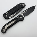 Microtech Knives LUDT Ram-Lok w/ Black Frag Handle & Black Tanto 1136RL-1FR
