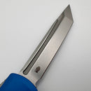 Factory Blem Microtech UTX-70 Gen IV w/ Blue Handle & Stonewash T/E M390MK 11494-10BL