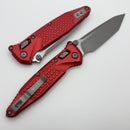 Microtech Socom Ram-Lok w/ Red Aluminum Frag Handles & T/E Apocalyptic M390MK 161RL-10APFRRD