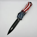 Factory Blem Microtech Knives Hera II USA 1776-2026 250TH Tactical D/E Signature Series 1702-1S-4J250
