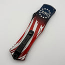 Factory Blem Microtech Knives Hera II USA 1776-2026 250TH Tactical D/E Signature Series 1702-1S-4J250