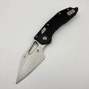 Factory Blem Microtech Knives Manual M-Stitch RAM LOK Black Frag Aluminum Handles & Stonewash M390MK 169MRL-10FR