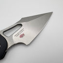 Factory Blem Microtech Knives Manual M-Stitch RAM LOK Black Frag Aluminum Handles & Stonewash M390MK 169MRL-10FR