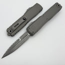 Microtech Ultratech ZBP Bayonet Full Serrated Apocalyptic Natural Clear 1120-12APNC