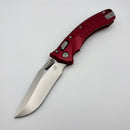 Factory Blem Microtech Amphibian Mini RAM LOK Merlot Frag Aluminum & Stonewash M390MK 137MRL-10FRMR