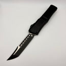 Pre-Owned Microtech Knives Combat Troodon Gen III Tactical Hellhound w/ Black Handle Signature Series 1219-1TS