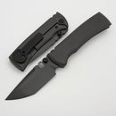 Chaves Redencion Street Gray PVD Integral Magnetic Inlaid Titanium Handle & M390 Tanto