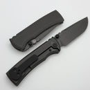 Chaves Redencion Street Gray PVD Integral Magnetic Inlaid Titanium Handle & M390 Drop Point