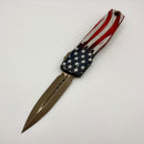 Pre-Owned Microtech Luminary USA 250th 1776-2026 w/ Bronze Apocalyptic M390MK D/E Signature Series 1270-13APS-4J250