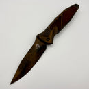 Pre-Owned Microtech Socom Elite Auto Spear Point Plague Outbreak Signature Series 160A-1PLOBSS