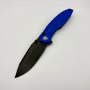 Remette RT Cool Whale Blue G-10 Handle & Black 14C28N RTCL-GN6