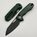 REMETTE RT-Camel Green Micarta Handles w/ Black 14C28N Blade