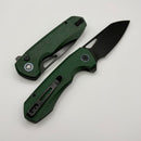 REMETTE RT-Camel Green Micarta Handles w/ Black 14C28N Blade