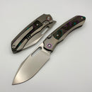 Remette RT-Orca Titanium w/ Jazzy CamoCarbon Inlay Pearlescent M390 ORCAJY