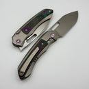 Remette RT-Orca Titanium w/ Jazzy CamoCarbon Inlay Pearlescent M390 ORCAJY