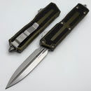 Microtech Scarab 2 Gen 3 OD Green Handles w/ D/E Stonewash M390MK 1280-10OD