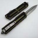 Microtech Scarab 2 Gen 3 OD Green Handles w/ D/E Stonewash Partial Serrated M390MK 1280-11OD