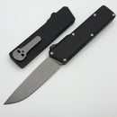 Chaves Dissident Black Crosshatch Petrified Handles w/ Stonewash Hardware & Stonewash Drop Point M390