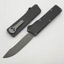 Chaves Dissident Black Flat Battleworn Handle w/ Stonewash Hardware & Two Tone Stonewash Drop Point M390