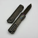 Remette RT-Sharp Leopard DLC Titanium Handle w/ DLC M390 Blade ZL301D