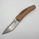 Tashi Bharucha Large Krypton w/ Lee Williams KickSTOP Titanium Handle & Elmax (In-House Modified)