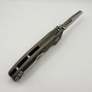 Demko Knives MG AD20 w/ Rockscale Design Titanium Scales & CPM-3V Shark Foot (Consignment)