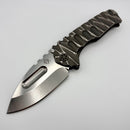 Medford Knife Praetorian TI Predator Sculpted Handles w/ S45VN Stonewashed Drop Point (Consignment)