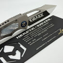 Heretic Custom Pariah M/A Hefted Titanium Handles w/ Mother of Pearl Inlays & Mirror Polish