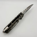 Medford Knife Praetorian TI Predator Sculpted Handles w/ S45VN Stonewashed Drop Point (Consignment)
