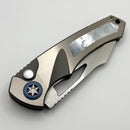 Heretic Custom Pariah M/A Hefted Titanium Handles w/ Mother of Pearl Inlays & Mirror Polish