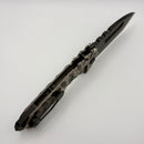 Medford Knife Praetorian T Predator Sculpted Handles w/ PVD Hardware/Clip & S35VN PVD Tanto (Consignment)