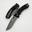 Microtech Amphibian Mini RAM LOK Black Aluminum & Apocalyptic M390MK 137MRL-10AP