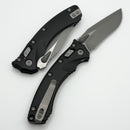 Microtech Amphibian Mini RAM LOK Black Aluminum & Apocalyptic M390MK 137MRL-10AP
