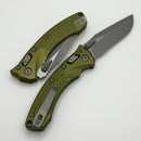 Microtech Amphibian Mini RAM LOK OD Green Frag Aluminum & Apocalyptic M390MK 137MRL-10APFROD
