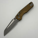 Microtech MSI RAM LOK Mini Tan Fluted Aluminum Handles w/ Apocalyptic M390MK 210M-10APFLTA