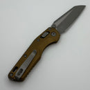 Microtech MSI RAM LOK Mini Tan Fluted Aluminum Handles w/ Apocalyptic M390MK 210M-10APFLTA