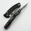 Microtech Amphibian Mini RAM LOK Black Aluminum & Apocalyptic M390MK 137MRL-10AP