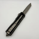 Pre-Owned Microtech Scarab 2 Gen 3 Apocalyptic Spine Fluted Tanto Weathered Metal 1279-10APWME