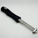 Heretic Custom Hydra V4 w/ Black Aluminum Handle & Blued Vegas Forge Tanto